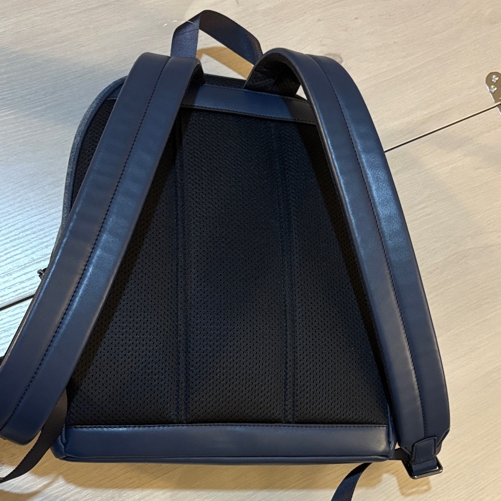NWT Michael Kors denim backpack, 15"x12" - Picture 6 of 9